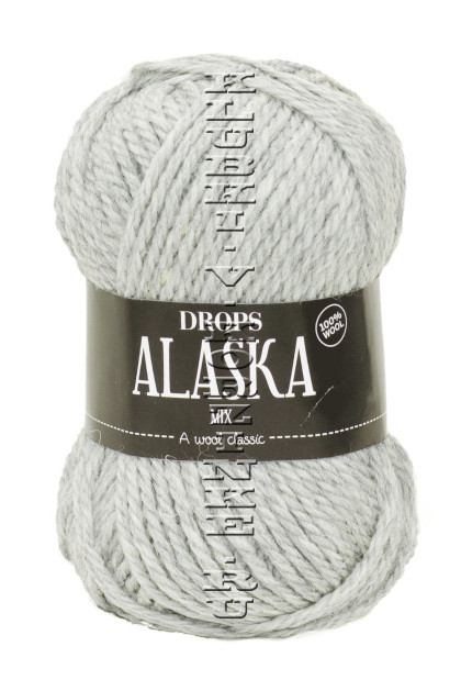 Пряжа Alaska DROPS - (03 - Светло - серый)