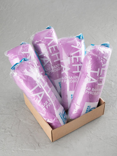 Шерсть для валяния, Камтекс (058 - Сирень)