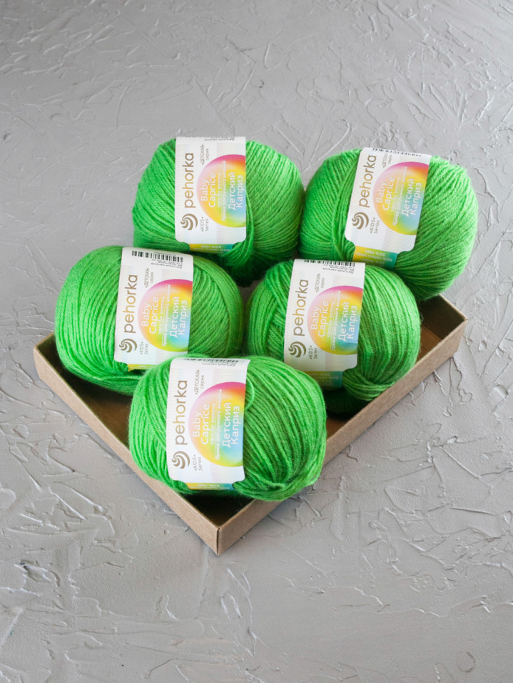 Пряжа Пехорка «Детский каприз» - (65 - Экзотика)