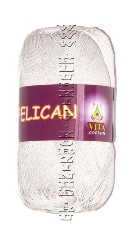Пряжа VITA cotton "PELICAN" - (3965 - Светло-серый)