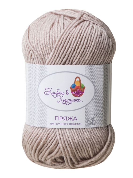 Пряжа «Алетта» - (033 - Топленое молоко)