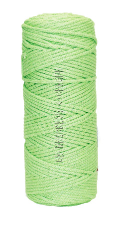 Шнур 3 мм 100 м - (2122 - Фисташковый)