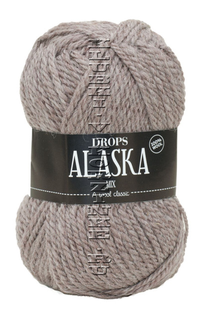 Пряжа Alaska DROPS - (55 - Бежевый микс)