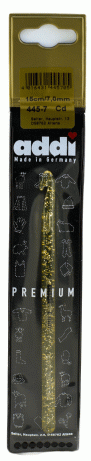 Крючок вязальный ADDI пластиковый, №7  15 см