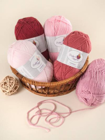 Пряжа «Алетта» набор «Ягодный микс»