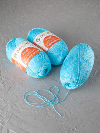 Пряжа Пехорка «Жемчужная» - (63 -  Льдинка)