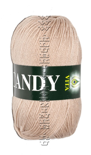 Пряжа VITA «CANDY» - (2518 - Кофе с молоком) 100 гр. / 178 м100% sw шерстьМожно стирать в стиральной машине.