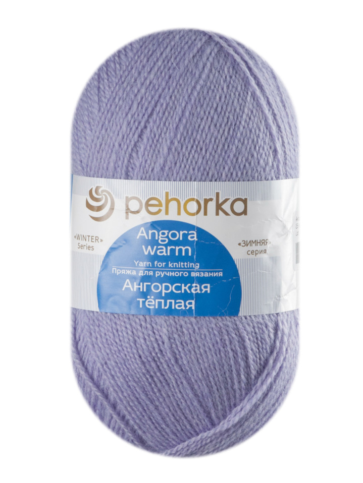 Пряжа Пехорка «Ангорская теплая» - (25 - Кристалл)