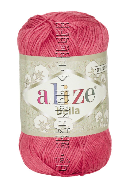 Пряжа Bella Alize - (254 - Красный коралл)
