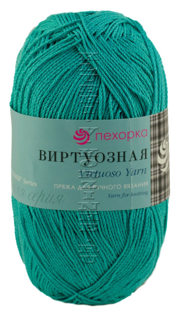 Пряжа Пехорка «Виртуозная» - (335 - Изумруд)
