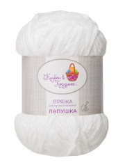 Пряжа «Лапушка» - (01 - Белый)