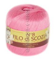 Пряжа Filo di Scozia №8 - (22 - Темно-розовый)