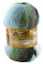 Пряжа ANGORA GOLD BATIK Alize - (4724 - Белый, серый, голубой, зеленый)
