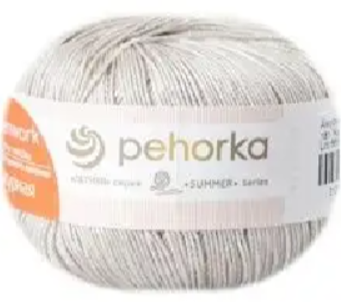 Пряжа Пехорка «Ажурная» - (181 - Жемчуг)