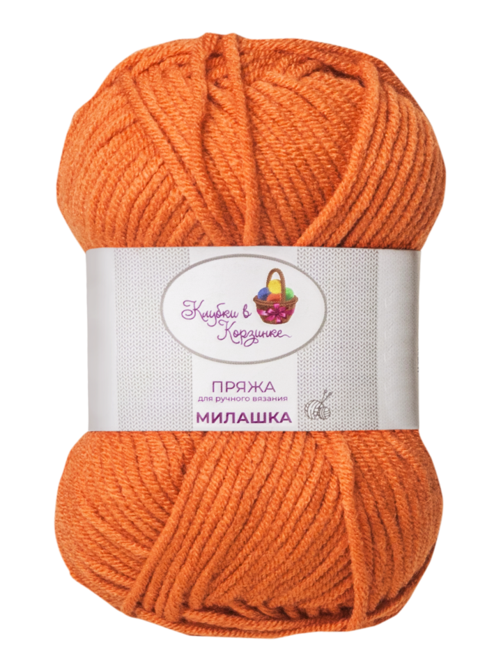 Пряжа «Милашка» - (208 - Календула)