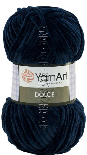 Пряжа YarnArt Dolce - (756 - Темно-синий) 100 г / 120 м100% микро полиэстер