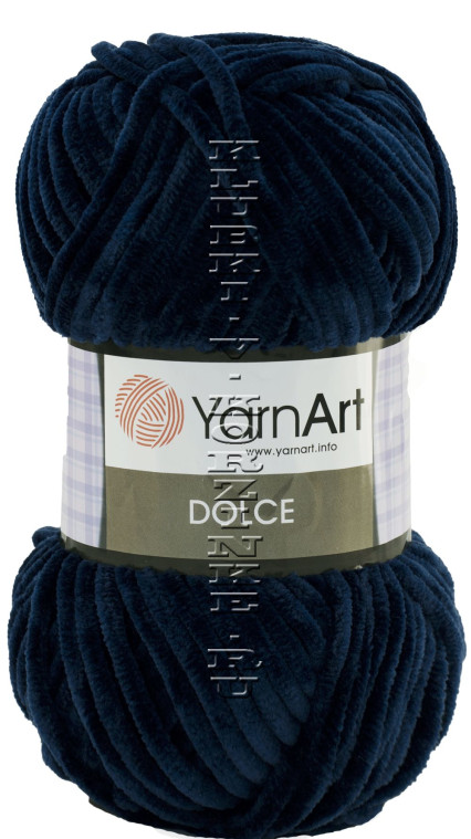 Пряжа YarnArt Dolce - (756 - Темно-синий)