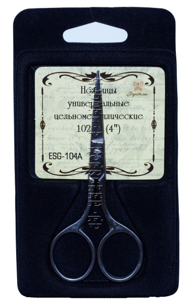 Ножницы универсальные цельнометаллические, 102 мм