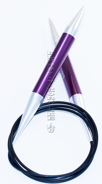 Спицы KnitPro Zing круговые №12; 100 см (арт.47169)