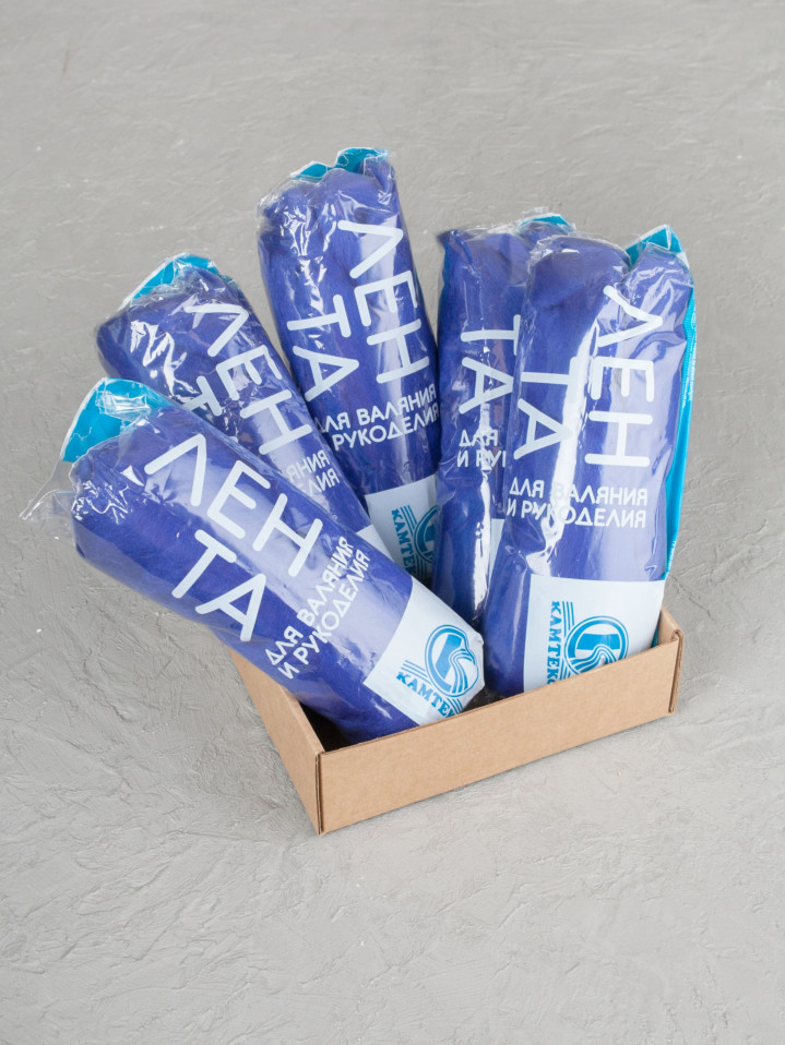 Шерсть для валяния, Камтекс (019 - Василек)