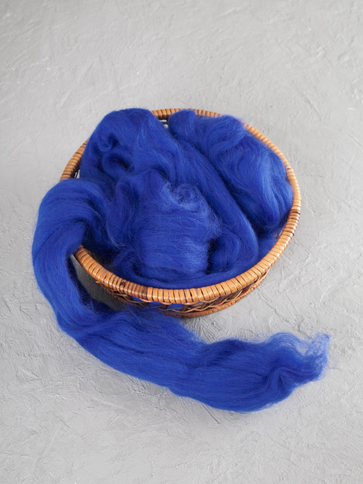 Шерсть для валяния, Камтекс (019 - Василек)