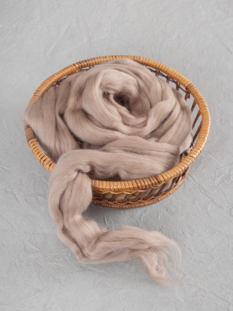 Шерсть для валяния, Камтекс (113 - Какао)