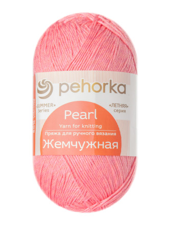Пряжа Пехорка «Жемчужная» - (283 - Лосось)