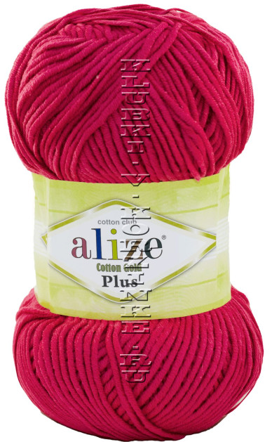 Пряжа Cotton Gold Plus Alize - (149 - Фуксия)