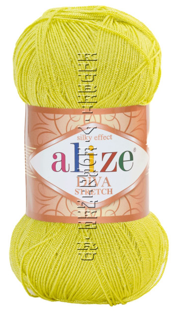 Пряжа DIVA STRETCH Alize - (109 - Лайм)