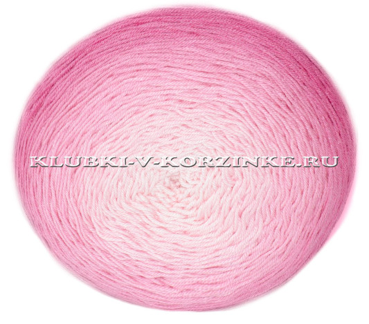 Пряжа Diva Ombre Batik Alize - (7367 - Ярко- розовый, св.розовый)