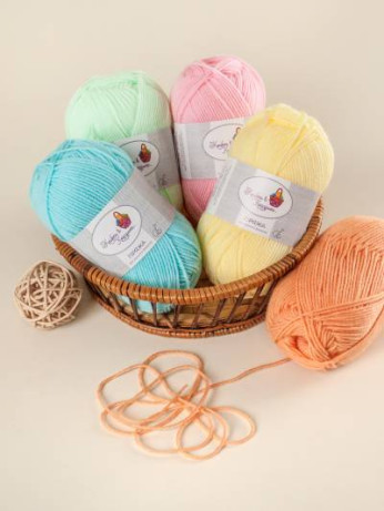 Пряжа «Алетта» набор «Пудровый микс»