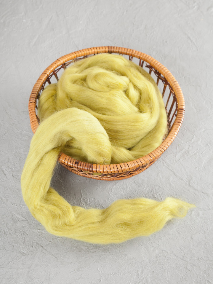 Шерсть для валяния, Камтекс (189 - Фисташка)