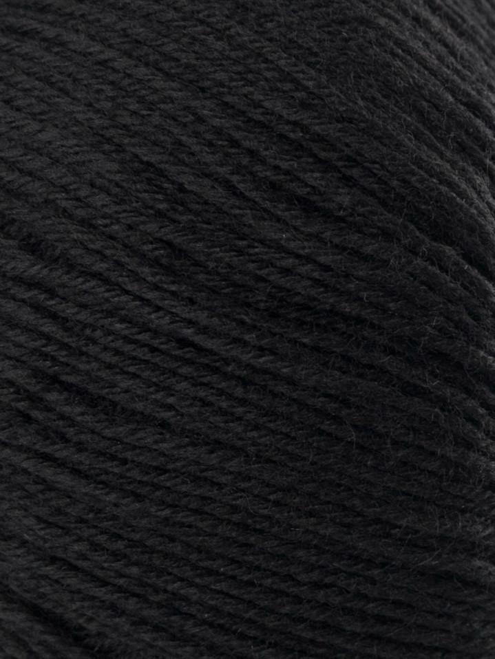 Пряжа Пехорка «Детский каприз» - (02 - Черный)