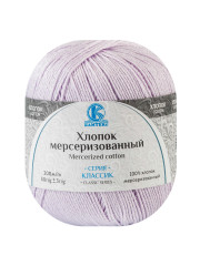 Пряжа Камтекс «Хлопок Мерсеризованный» - (072 - Лаванда)