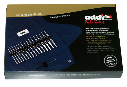 Набор ADDI-click NOVEL LACE SHORT TIPS