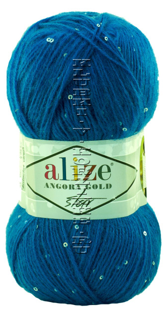 Пряжа Angora Gold Star Alize - (636 - Василек)