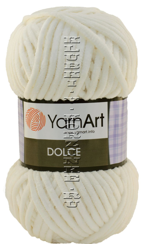 Пряжа YarnArt Dolce - (745 - Молочный)