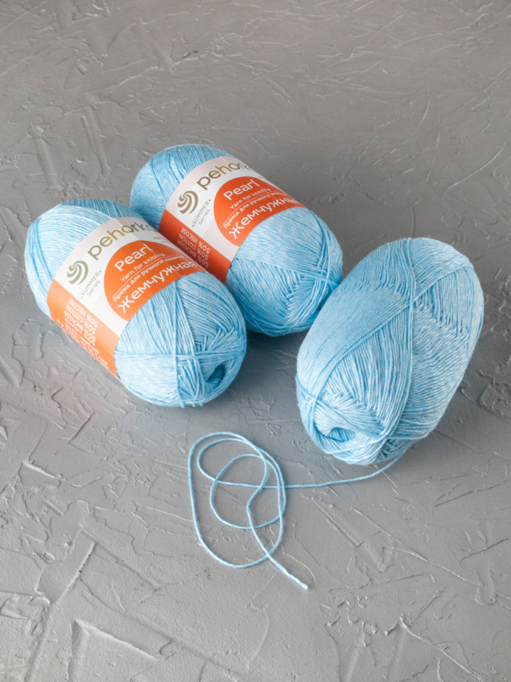 Пряжа Пехорка «Жемчужная» - (519 - Венерин башмачок)