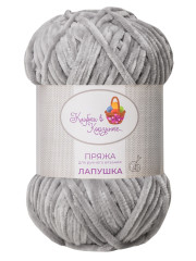 Пряжа «Лапушка» - (53 - Серебристый туман)