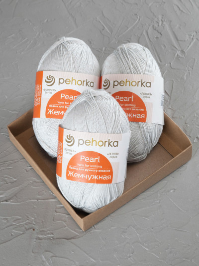Пряжа Пехорка «Жемчужная» - (276 - Перламутр)