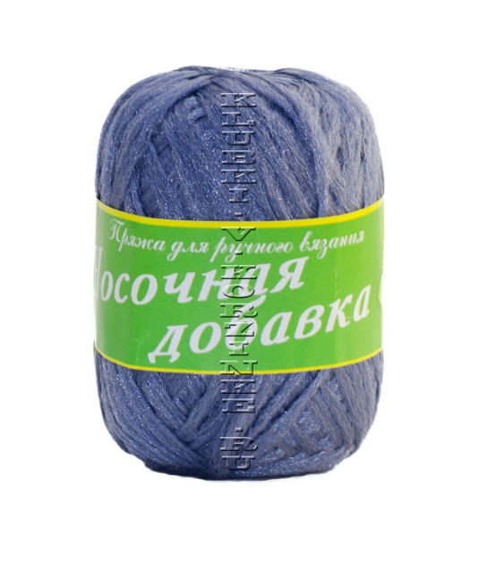 Пряжа Носочная добавка (37 - Синий)