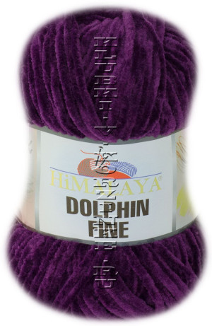 Пряжа Dolphin Fine Himalaya - (80514 - Баклажан)