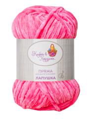 Пряжа «Лапушка» - (150 - Розовый фламинго)