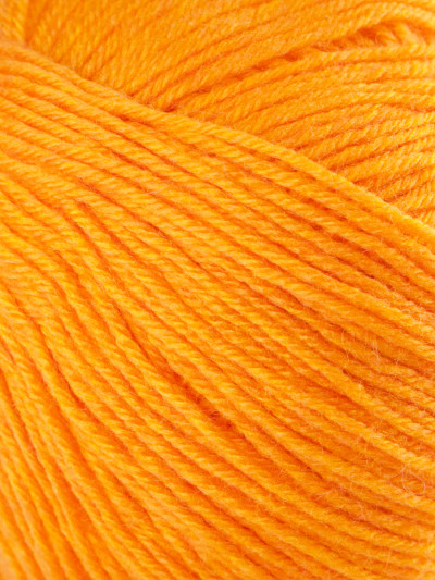 Пряжа Пехорка «Детский каприз» - (485 - Желтооранжевый)
