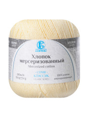 Пряжа Камтекс «Хлопок Мерсеризованный» - (031 - Шампанское)