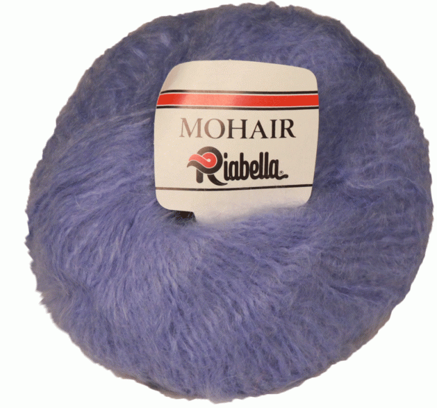 Пряжа итальянская "Riabella Mohair"  (3335 - Голубой)