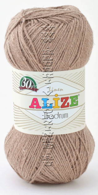 Пряжа Bodrum Alize - (277 - Кофе с молоком)