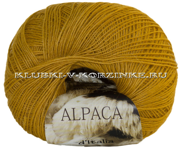 Пряжа Alpaca d'Italia Seam - (13 - Золото)