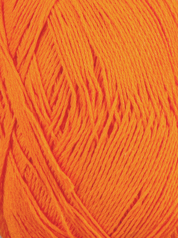 Пряжа Пехорка «Жемчужная» - (284 -  Оранжевый)