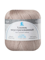 Пряжа Камтекс «Хлопок Мерсеризованный» - (005 - Бежевый)
